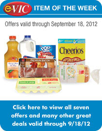 e-VIC Item of the Week - 
Take advantage of these great e-VIC Member Specials!